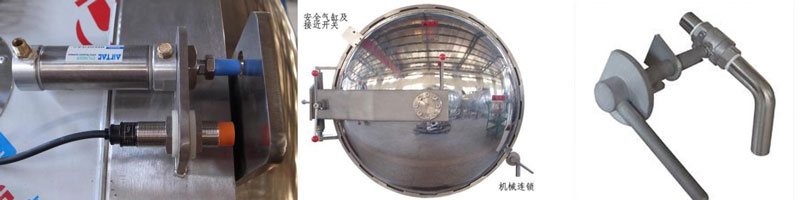 Fully automatic control water spray retort machine