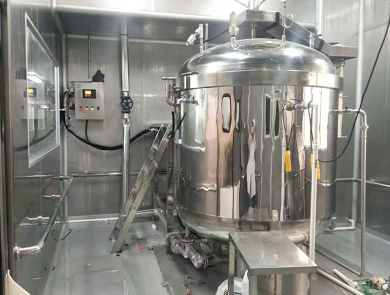 Semi-Automatic Industrial Vertical Cooking Retort