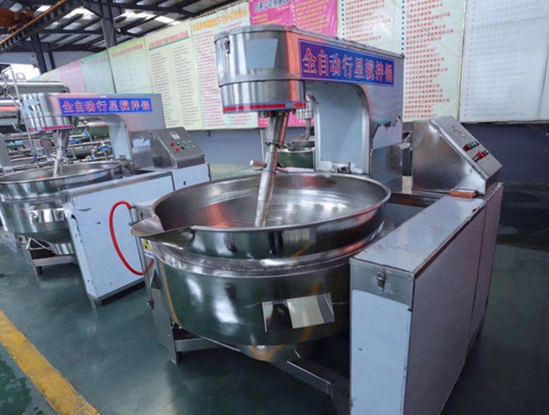 Fully Automatic Planetary Stirrer Cooking Kettle