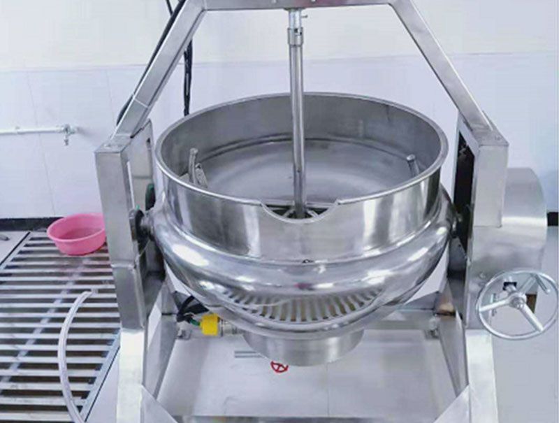 Tilting Cooking Kettle With Agitator