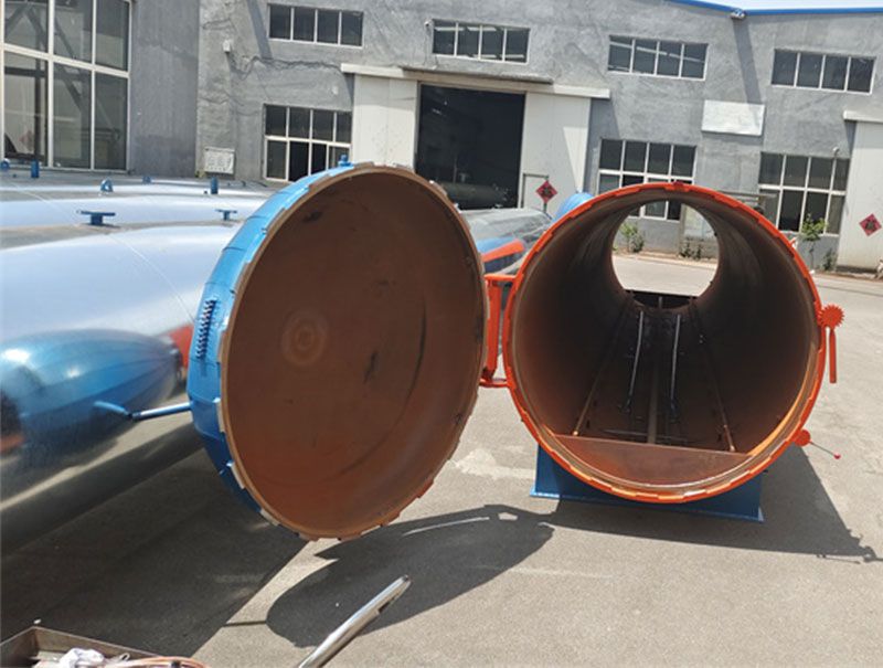 Double Doors Mushroom Autoclave